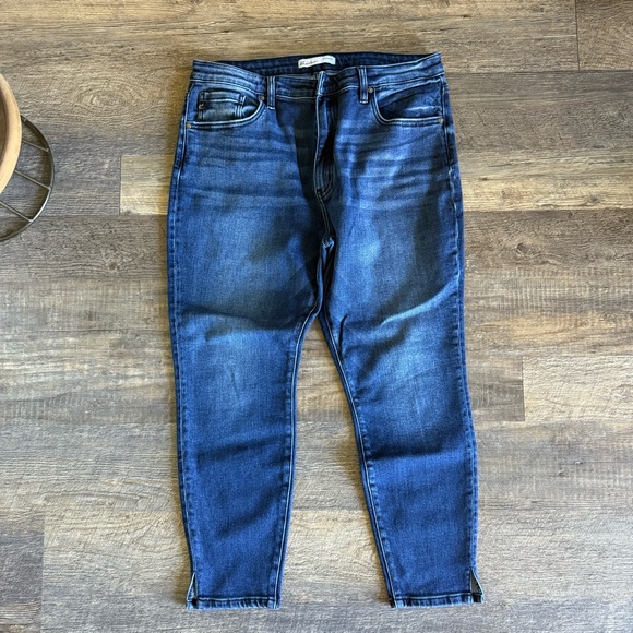KanCan Dark Wash Skinny Jeans - Picture 1 of 6